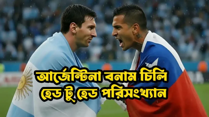 আর্জেন্টিনা বনাম চিলি হেড টু হেড পরিসংখ্যান