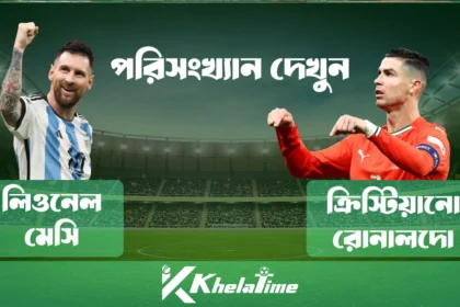 মেসি রোনালদো পরিসংখ্যান