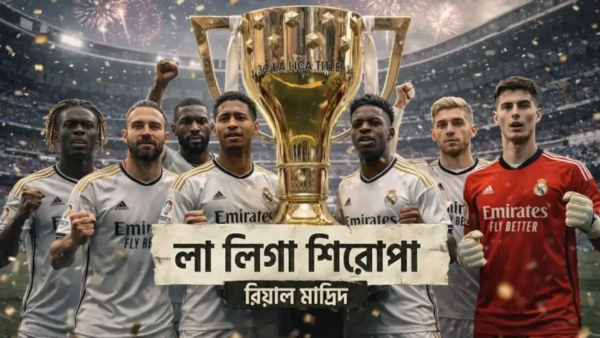 রিয়াল মাদ্রিদ কতবার লা লিগা জিতেছে