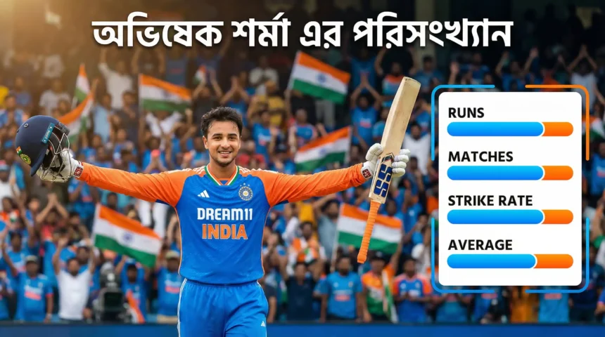 অভিষেক শর্মা এর পরিসংখ্যান