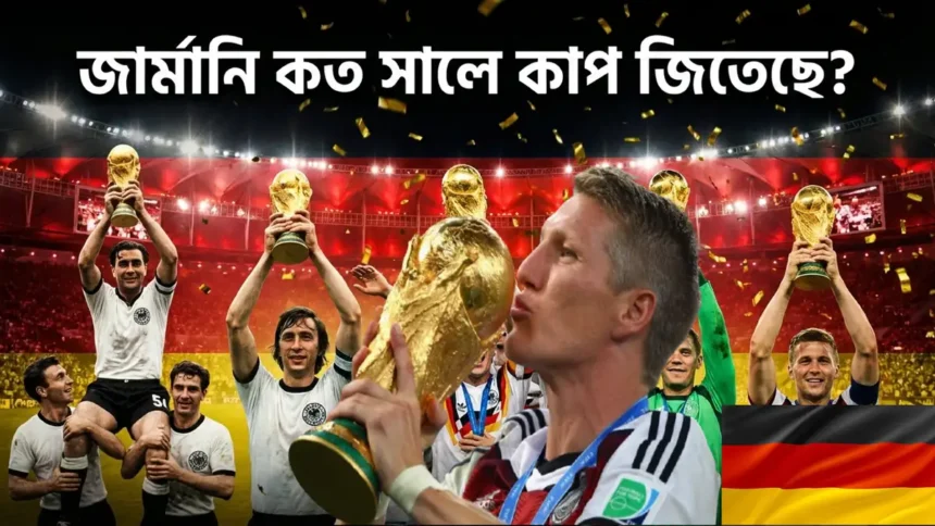 জার্মানি কত সালে কাপ জিতেছে