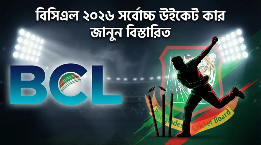 বিসিএল ২০২৬ সর্বোচ্চ উইকেট কার