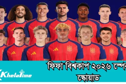 স্পেন খেলোয়াড় তালিকা
